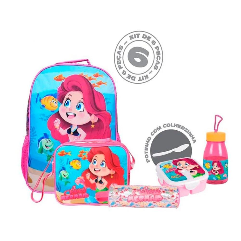 MOCHILA SEREIA   ESTOJO LANCHEIRA